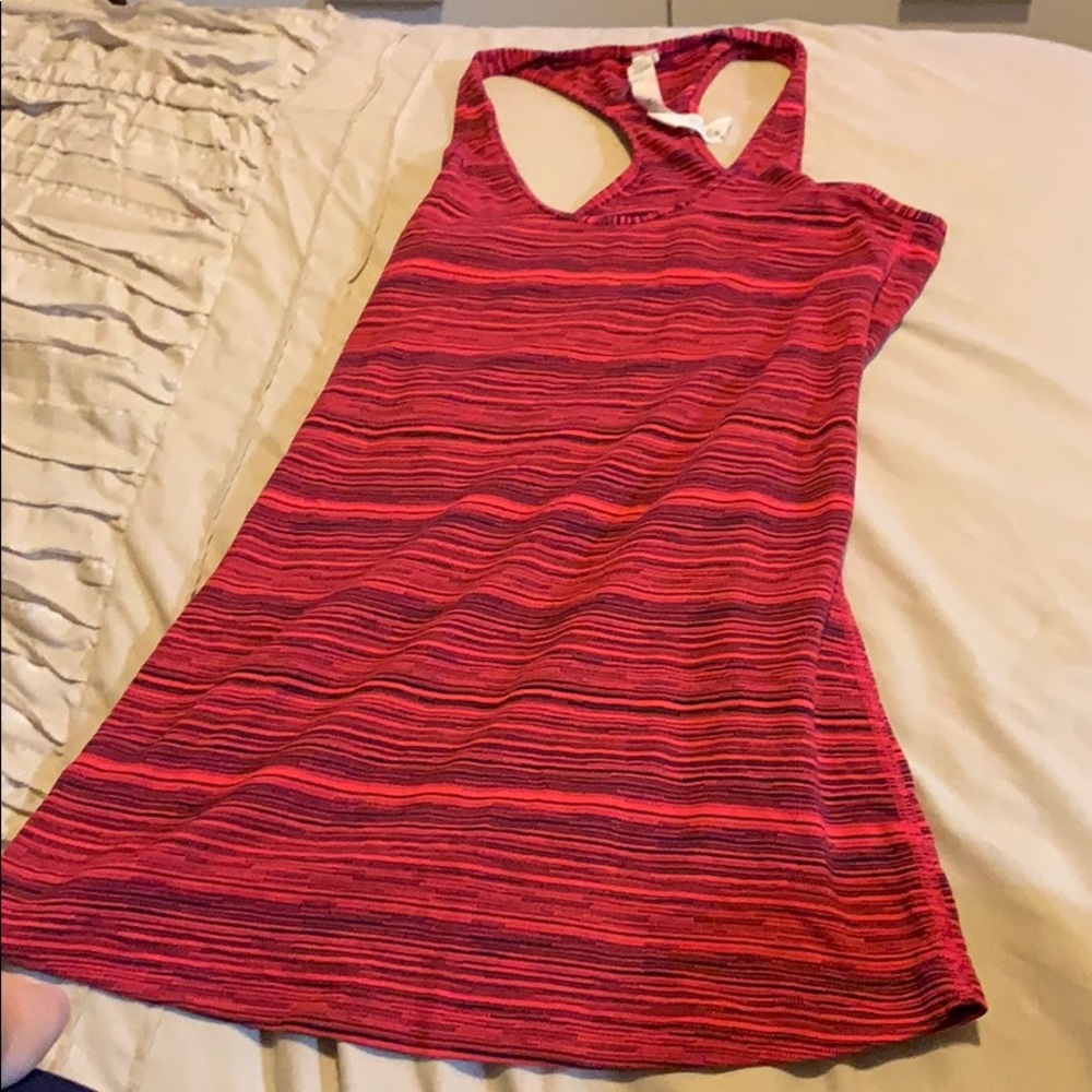 Space dye pink Lululemon cool racer back tank